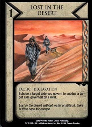 Lost in the Desert